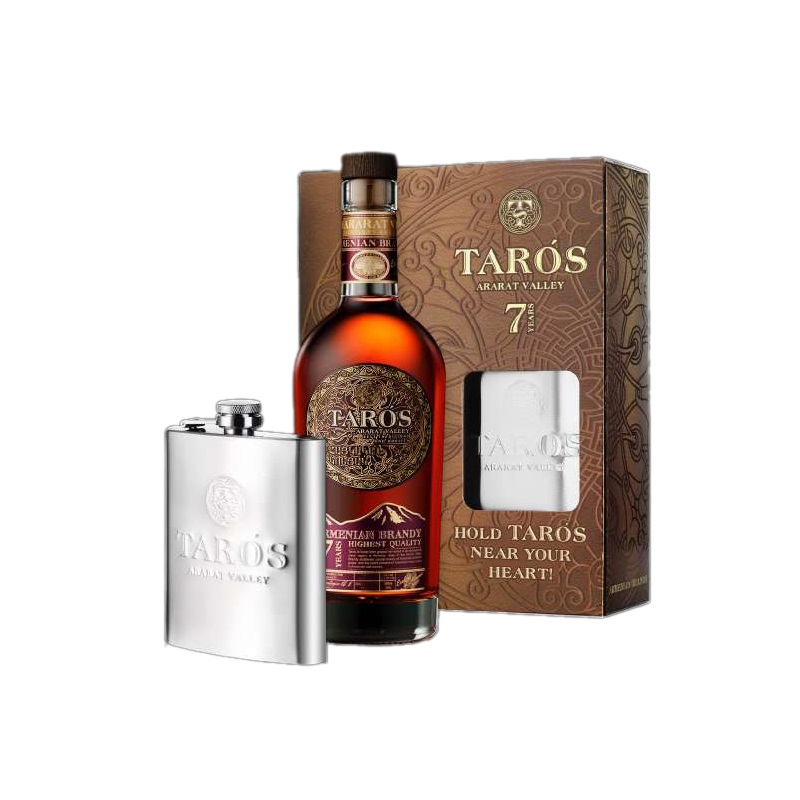 TAROS 7YO GIFT BOX + FLASK